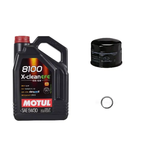 Motul Oil 8100 5W30 Efe Oil Change Kit -  Subaru Wrx 2022+ 1