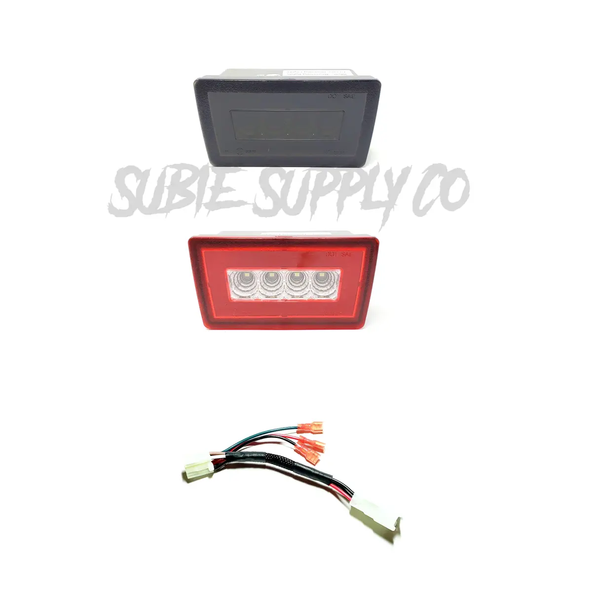 Ssc Classic+ F1 Led Rear Fog/Brake Light W/ Reverse Light - With Quick Connect Harness 1