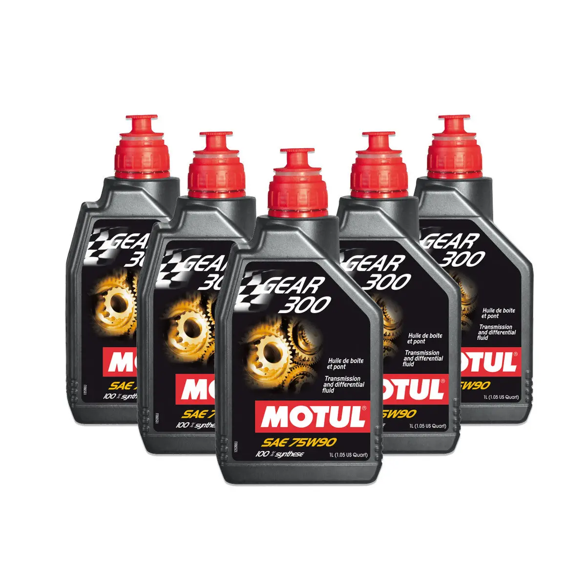 Motul Gear 300 75W90 Transmission Oil Change Package - For Sti 6-Spd (Front Diff / Trans) 1