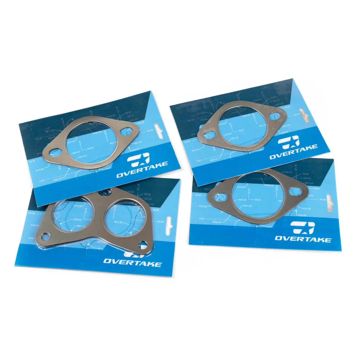 Overtake Exhaust Gasket Set - Subaru Toyota 2013-21, 22+ Brz / Frs / 86 1