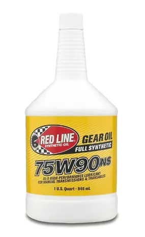 Red Line Synthetic 75W90ns Gl-5 Gear Oil Without Friction Modifiers - 1Qt 1