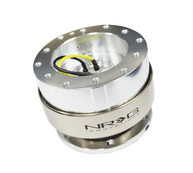 Nrg Quick Release Gen 2.0 - Silver Shiny Body / Brushed Silver Ring 1