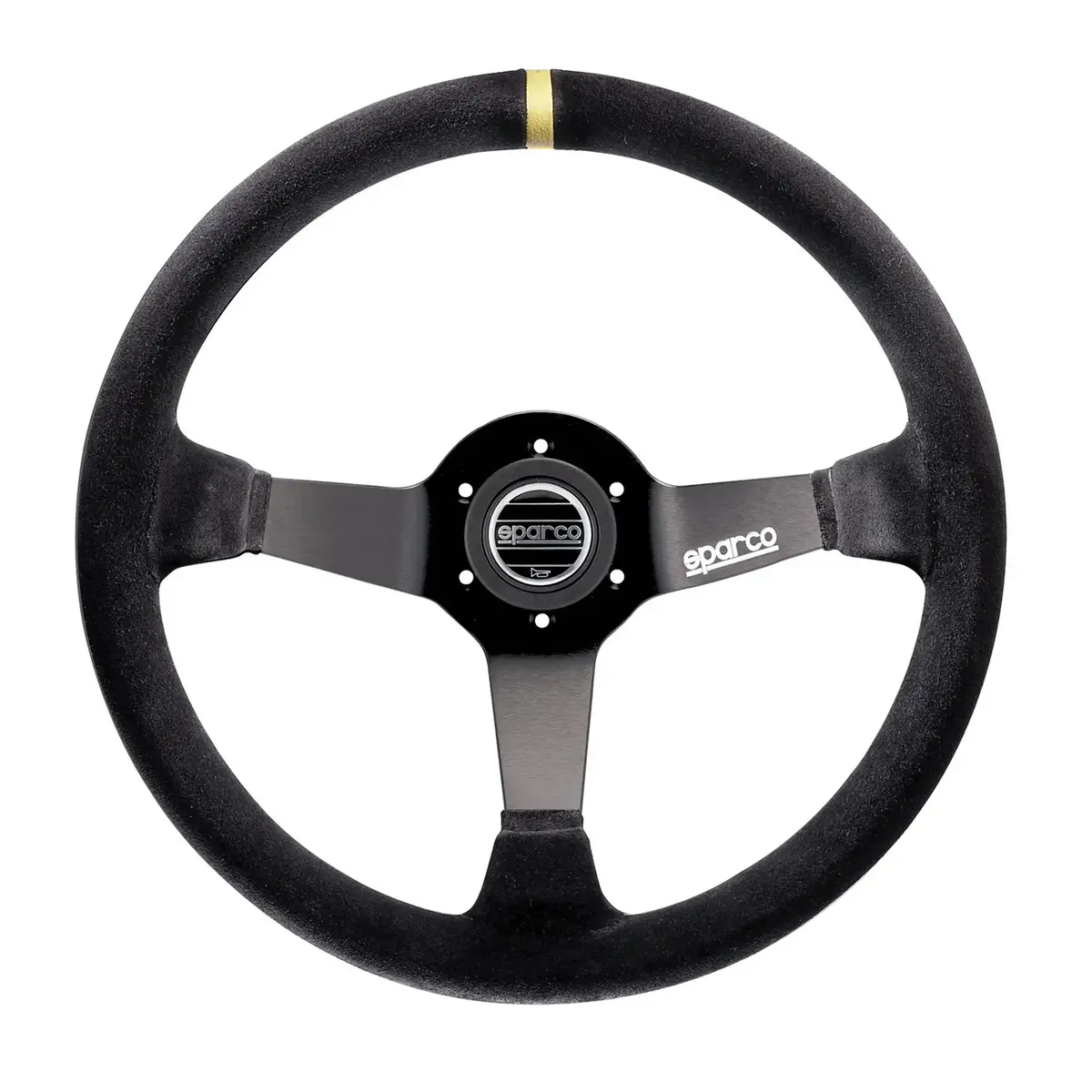 Sparco Strwhl 325 Suede Black 1