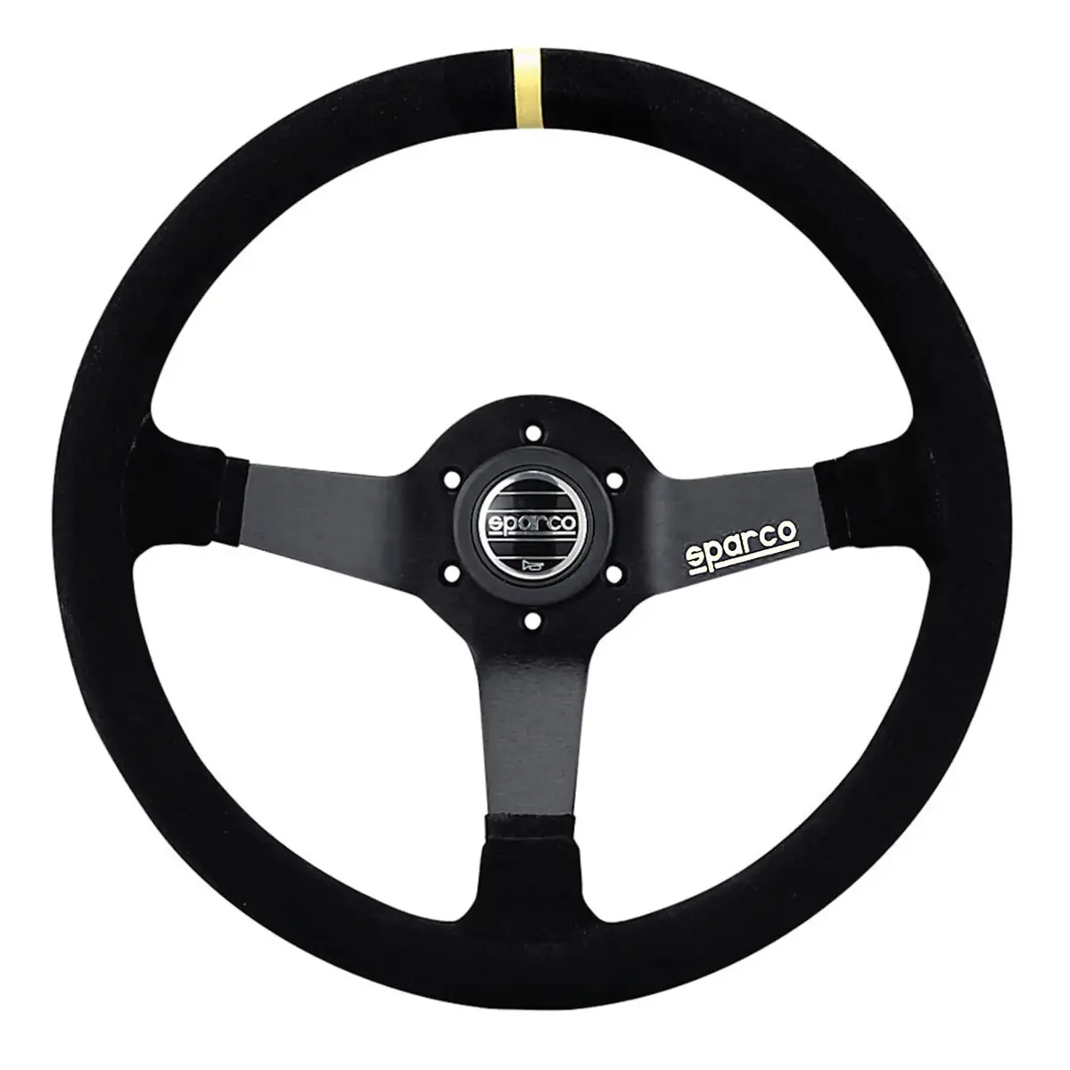 Sparco Strwhl 345 Suede Black 1