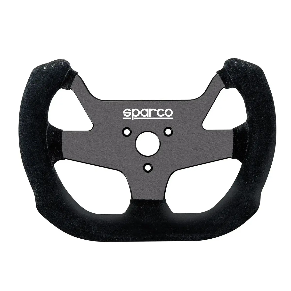 Sparco F10a Suede Black Steering Wheel 1