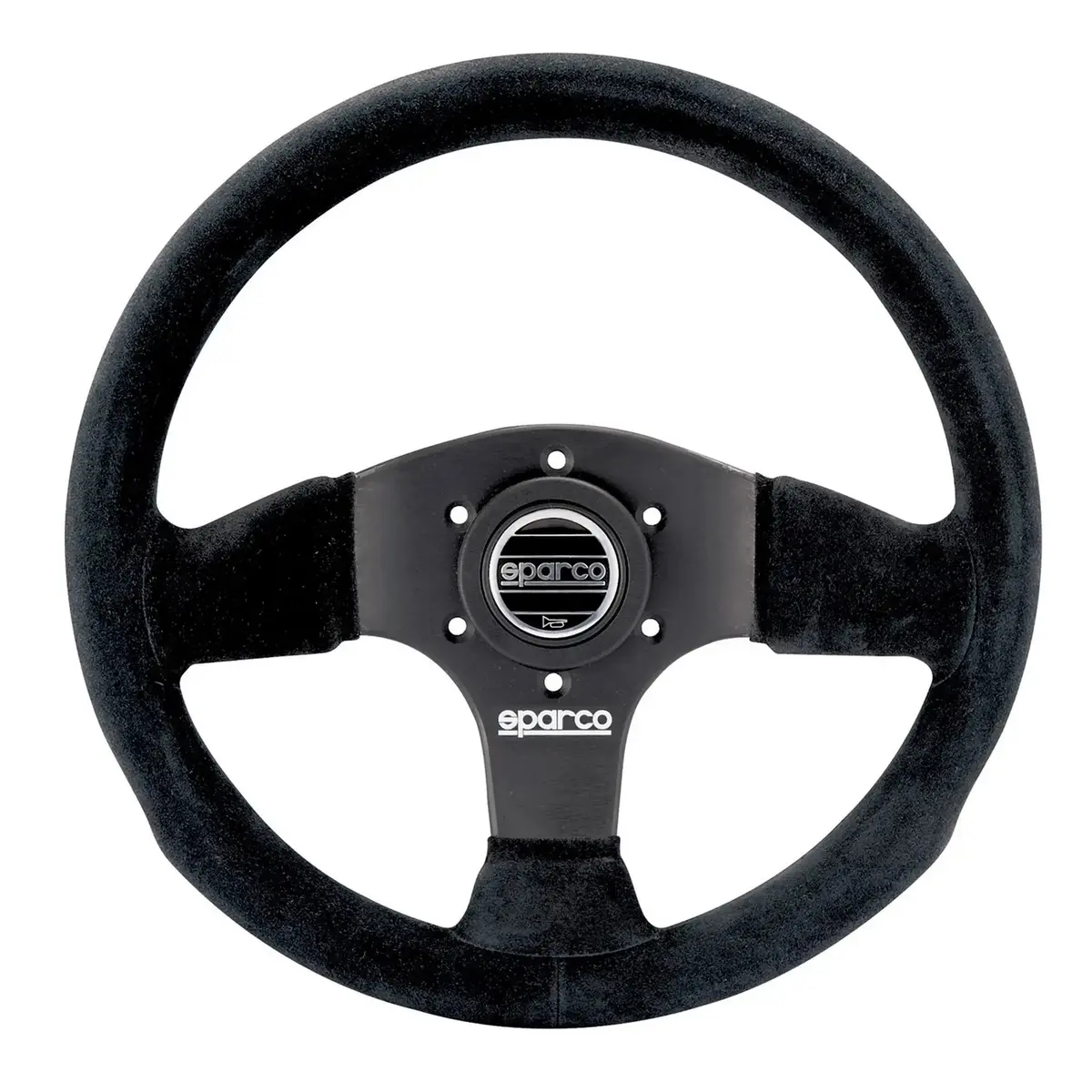 Sparco Strwhl 300 Suede Black 1