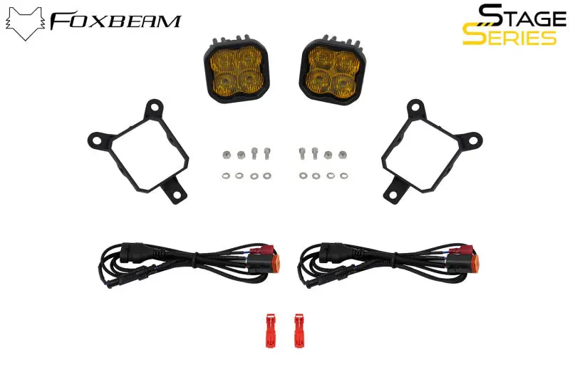 Diode Dynamics Ss3 Pro Yellow Fog Light Kit - 2022-2025 Wrx 1