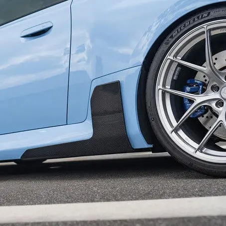 Bmw M2 G87 M Type Carbon Fiber Side Skirts Extensions | Palenon Performance 1