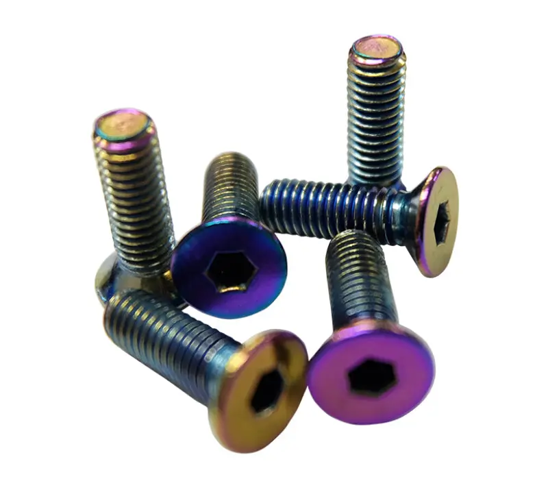 Nrg Steering Wheel Screw Upgrade Kit (Conical) - Neochrome 1