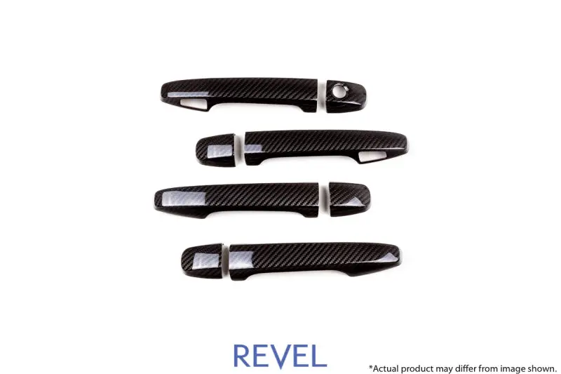 Revel Gt Dry Carbon Door Handle Covers - Subaru Wrx / Sti 2015 - 2021 1