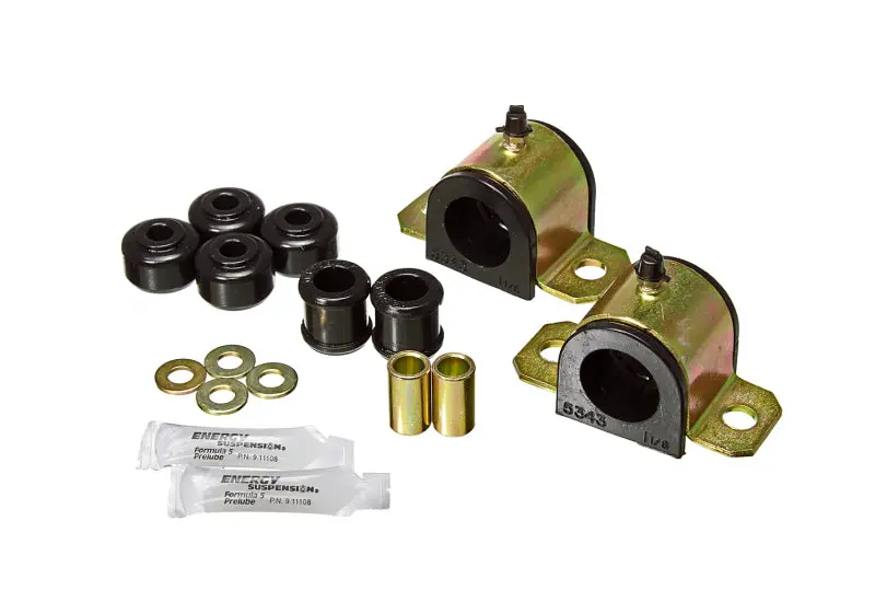 Energy Suspension Front Sway Bar Bushing Set 21Mm - Black 1