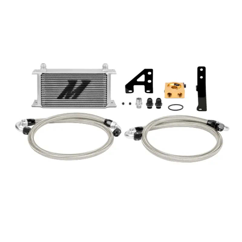 Mishimoto Thermostatic Oil Cooler Kit - Silver - 2015-2021 Sti 1
