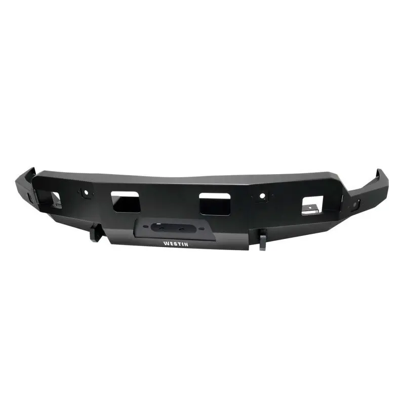 Westin 23-25 Chevy Silverado 1500 Pro-Series Front Bumper - Textured Black 1