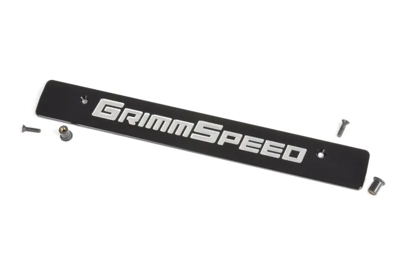 Grimmspeed Front License Plate Delete - 15-21 Wrx/Sti 1