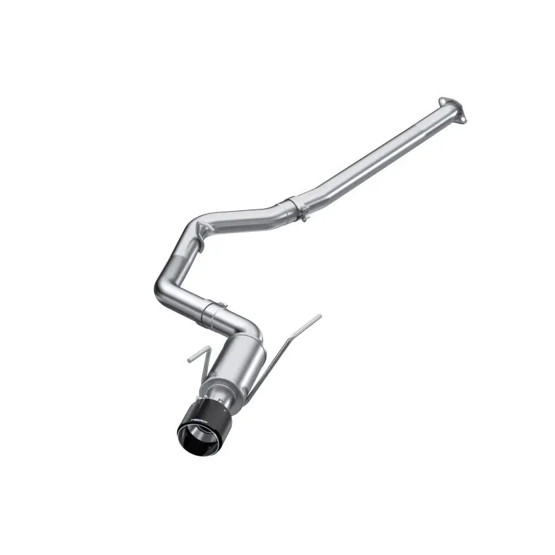 Mbrp Armor Pro Series Single Exit Catback W/ Carbon Fiber Tip - 2011-2021 Wrx Sedan, 2011-2021 Sti Sedan 1
