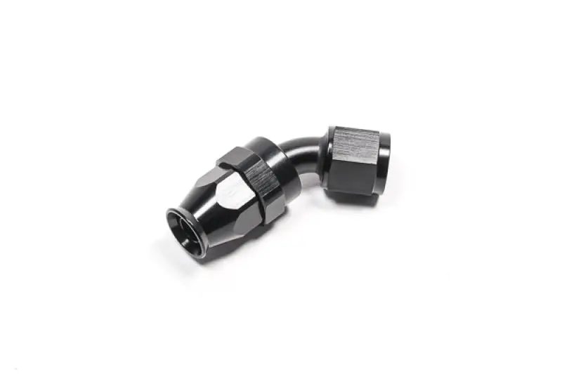 Radium Engineering -8An 45 Degree Ptfe Hose End - Black 1