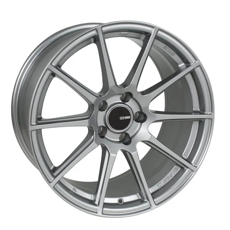 Enkei Ts10 17X8 5X114.3 45Mm Offset 72.6Mm Bore Grey Wheel 1