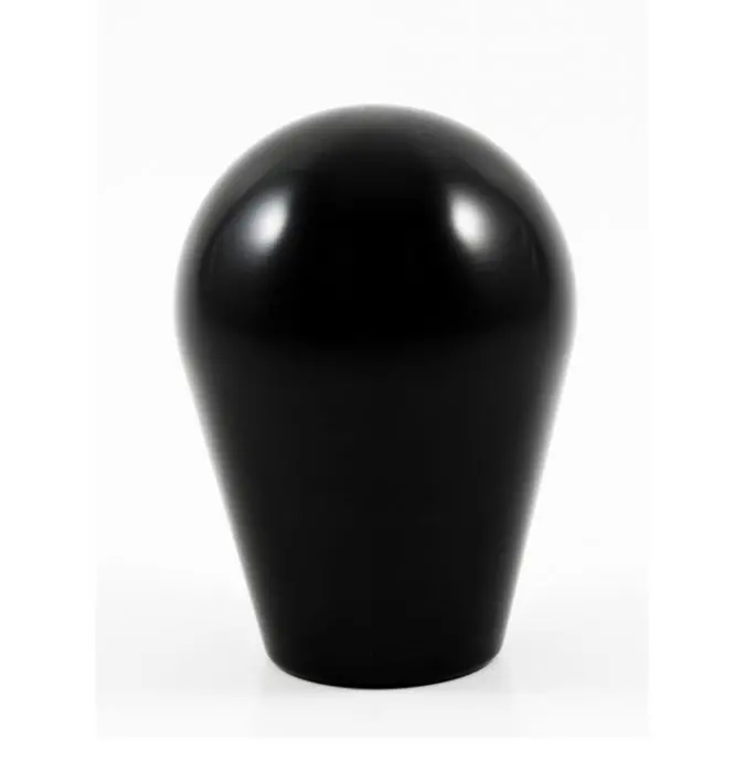 Killer B Motorsport Teardrop Shift Knob With Rev. Lockout - Black Delrin - 6Spd Subaru Models 1