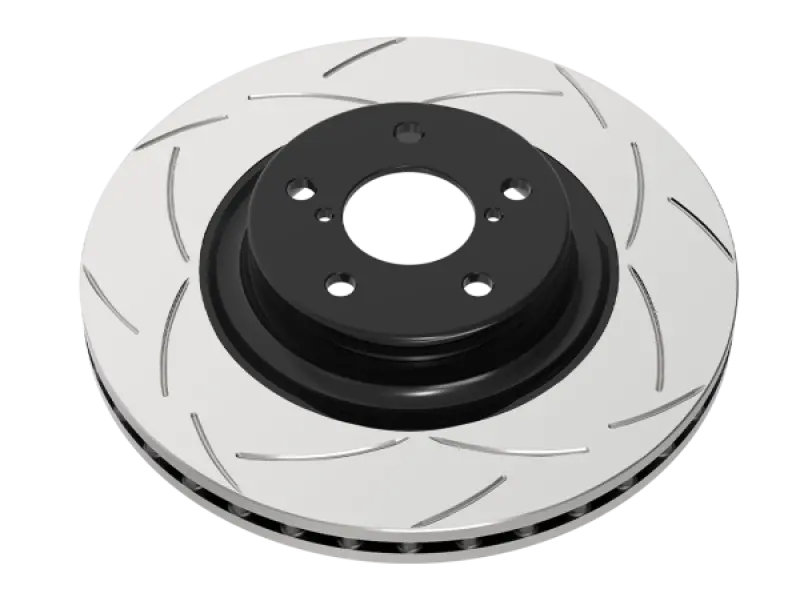 Dba T2 Street Slotted Rear Brake Rotor - 2018-2021 Sti, 2024+ Wrx Tr/Rs W/ Brembos 1