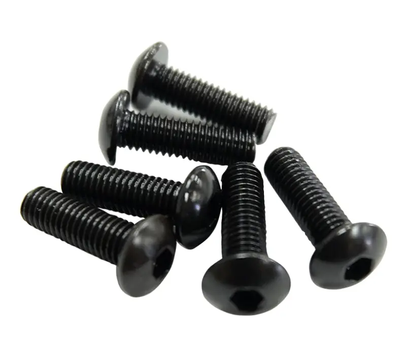 Nrg Steering Wheel Screw Upgrade Kit (Flat) - Black 1