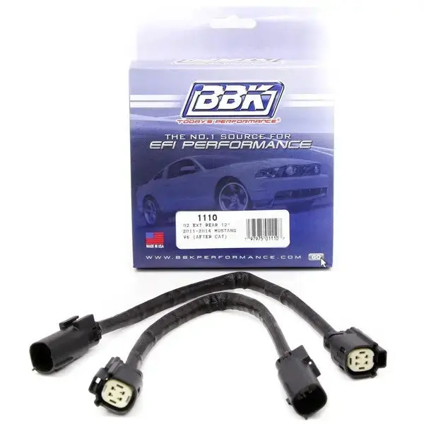 Bbk Ford Mustang Gt V6 Rear O2 Extensions 12 Inch 11-17 1
