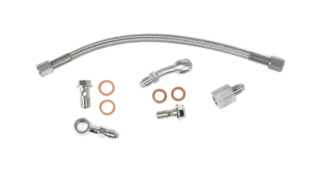 Grimmspeed Turbocharger Oil Feed Line Kit - Most Ej Turbo Engines 1