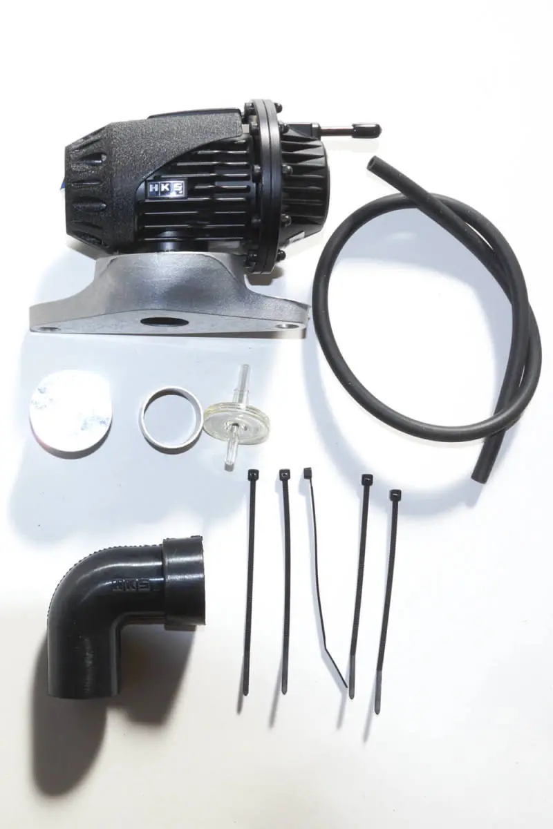 Hks Super Sqv4 Blow Off Valve Black Edition W/ Suction Return Kit - 2008-2021 Sti 1