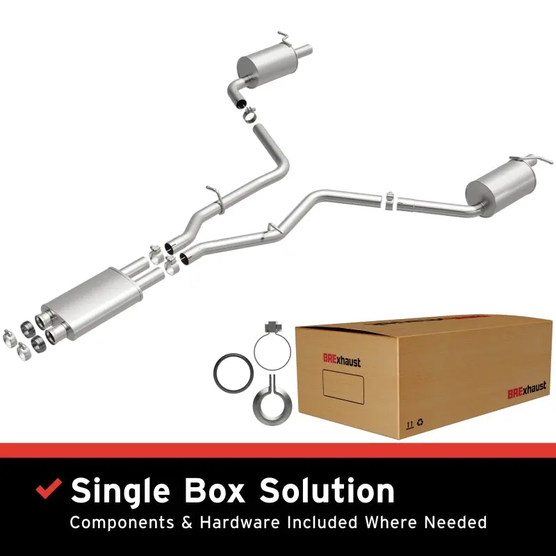 Brexhaust Exhaust Kit - 10-16 Mercedes E350 3.5L 1