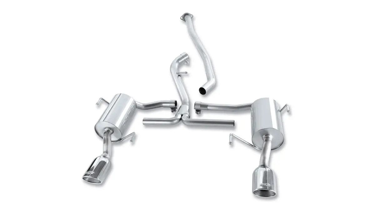 Borla Catback Exhaust - 08-11 Impreza Sedan 2.5 1