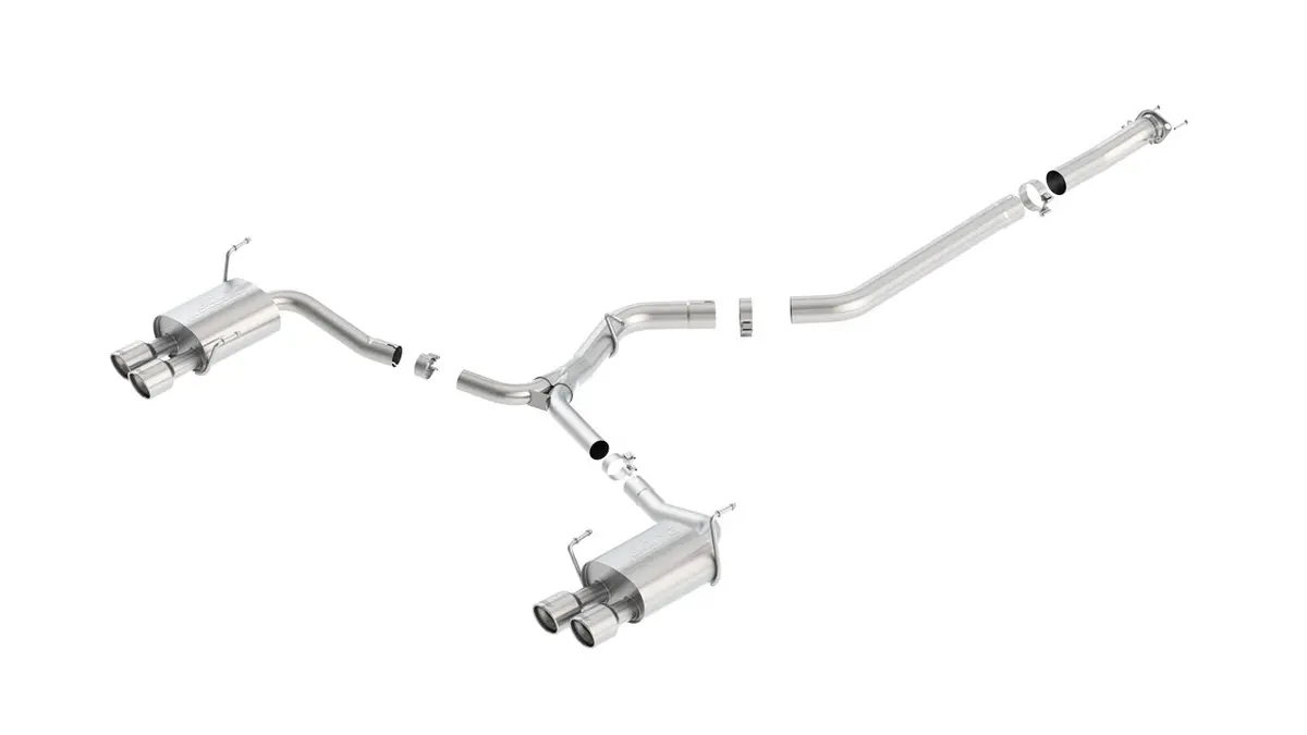 Borla S-Type Catback Exhaust System - 15-21 Wrx, 15-21 Sti 1