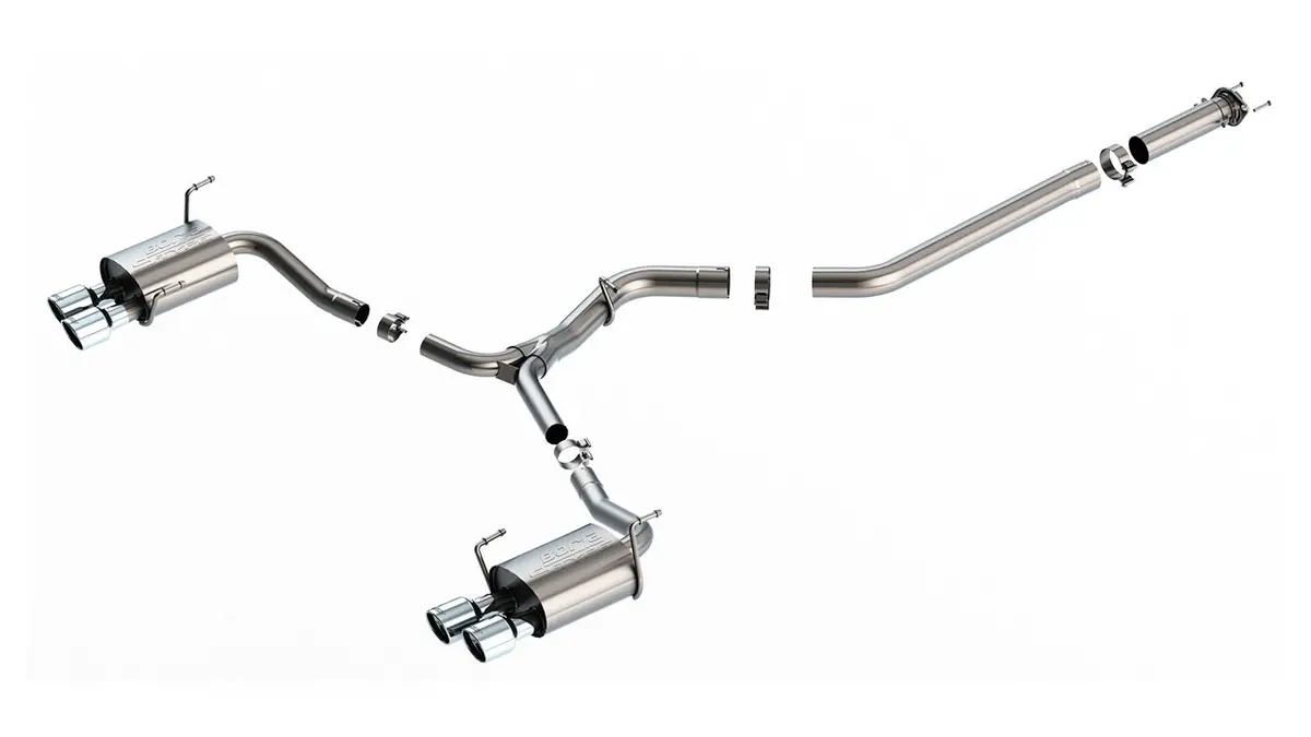 Borla S-Type Catback Exhaust Polished Tips - 2022+ Wrx 1