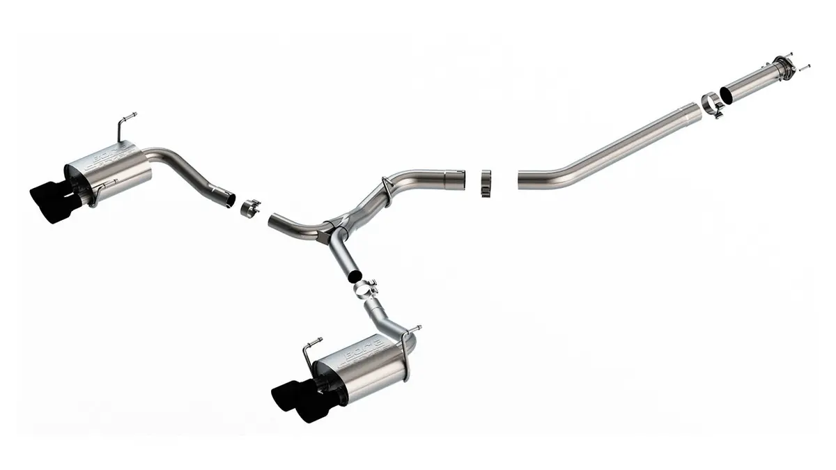 Borla S-Type Catback Exhaust Cb Tips - 2022+ Wrx 1