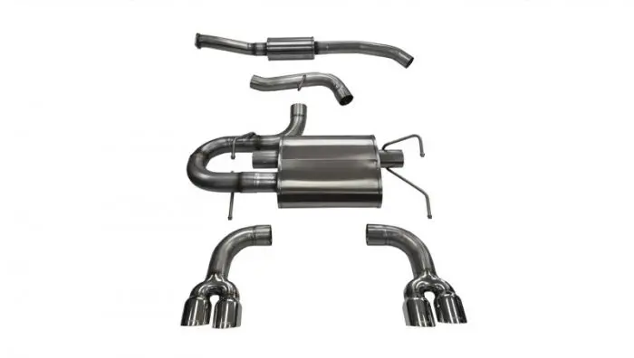 Corsa Performance Stainless Steel Catback Exhaust System - 11-14 Wrx Hatchback, 08-14 Sti Hatchback 1