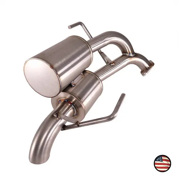 Nameless Axleback Exhaust - Dual Chamber With 5" Muffler -  2015-2019 Outback 2.5 1