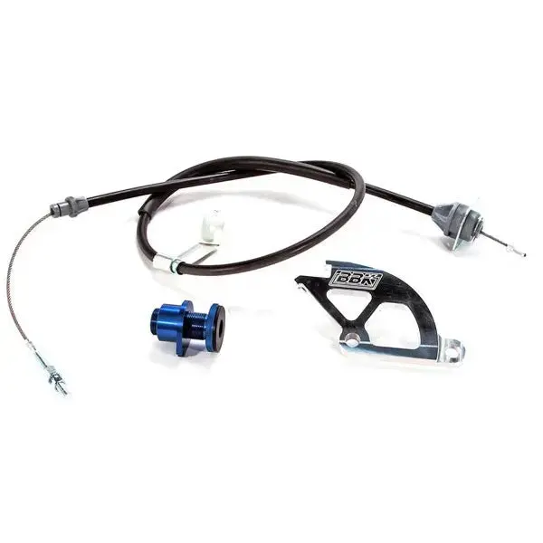 Bbk Ford Mustang Adjustable Clutch Cable And Quadrant Kit With Firewall Adjuster 79-95 1