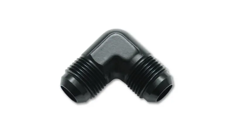 Vibrant -8An 90Deg Flare Union Fitting - Aluminum 1
