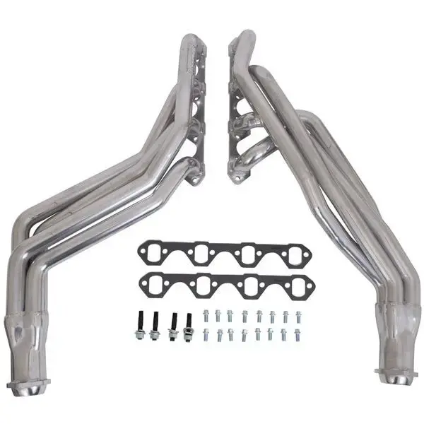 Bbk Ford Mustang Gt 5.0 1-5/8 Long Tube Exhaust Headers Polished Silver Ceramic 94-95 1