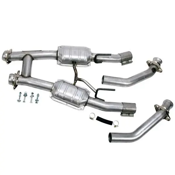 Bbk Ford Mustang 5.0L 2-1/2 High Flow Catted H-Pipe 86-93 1