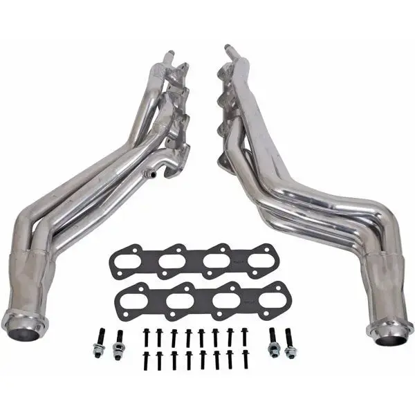 Bbk Ford Mustang Cobra 1-5/8 Long Tube Exhaust Headers Polished Silver Ceramic 96-98 1