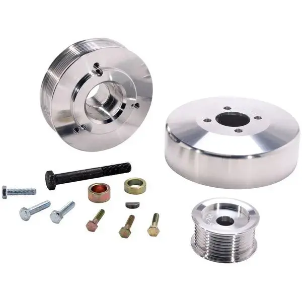 Bbk Ford F Series Truck 4.6 5.4 Billet Aluminum Underdrive Pulley Kit 97-04 1