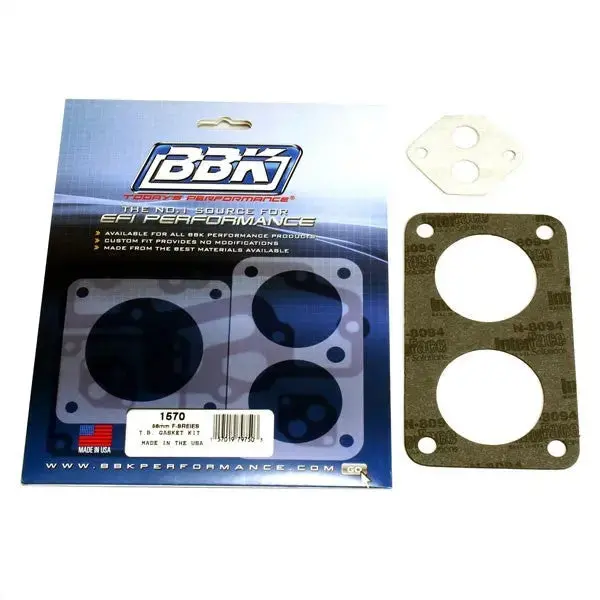 Bbk Ford F Series Truck Twin 56Mm Throttle Body Gasket Kit 87-96 1