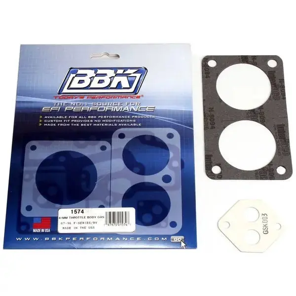 Bbk Ford F Series Truck 5.0 5.8 7.5 61Mm Throttle Body Gasket Kit 87-96 1
