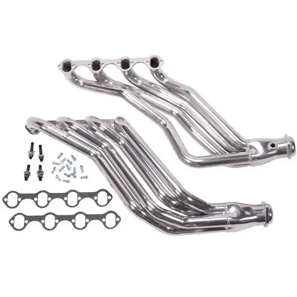 Bbk Ford Mustang 5.0L 1-3/4 Long Tube Exhaust Headers Polished Silver Ceramic 79-93 1