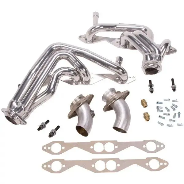 Bbk Chevrolet Impala Ss 5.7 Lt1 1-5/8 Shorty Exhaust Headers Polished Silver Ceramic 93-96 1