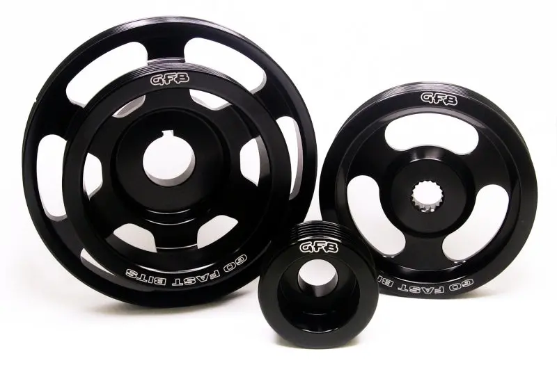 Go Fast Bits Underdrive Pulley Kit Subaru Models - 2008-2014 Wrx, 2008-2021 Sti 1