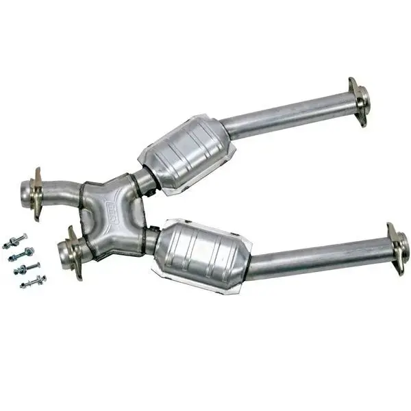 Bbk Ford Mustang 2-1/2 Short High Flow Catted X-Pipe 96-04 1
