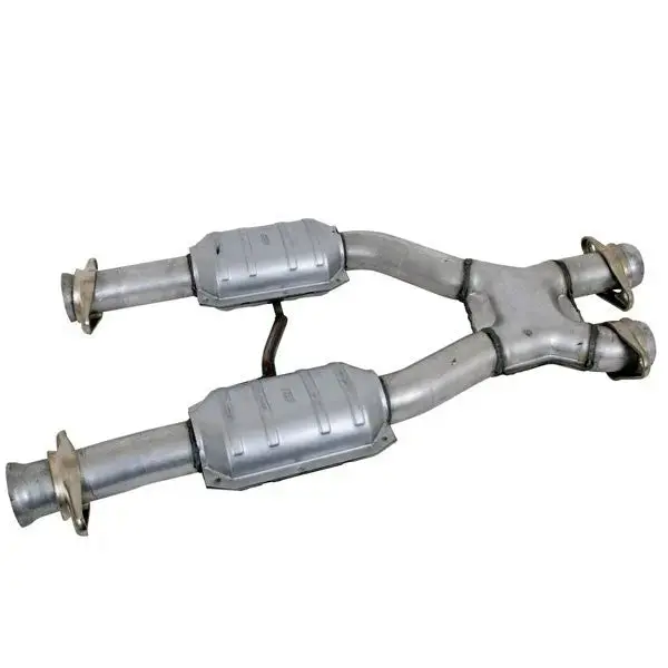 Bbk Ford Mustang 5.0 2-1/2 Short High Flow Catted X-Pipe 79-93 1