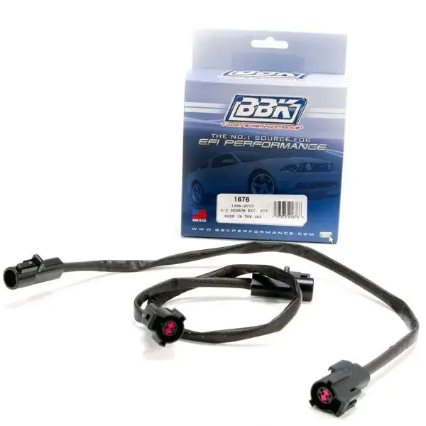 Bbk Ford Mustang O2 Sensor Wire Harness Extensions 4 Pin Pair 86-10 1