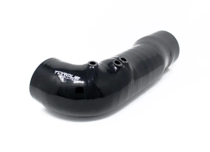 Torque Solution Turbo Inlet Hose (Non-Recirculated) Black - 04-21 Subaru Sti W/ 3.3In/84Mm Fp Turbo 1
