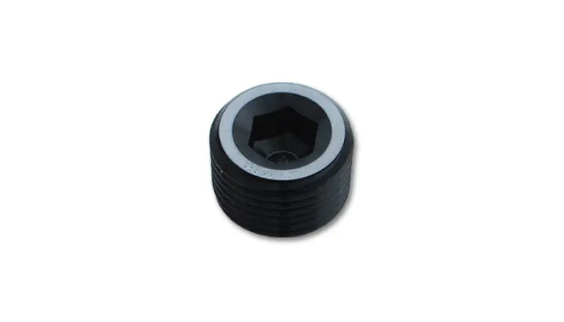 Vibrant 1/2In Npt Socket Pipe Plugs - Aluminum 1